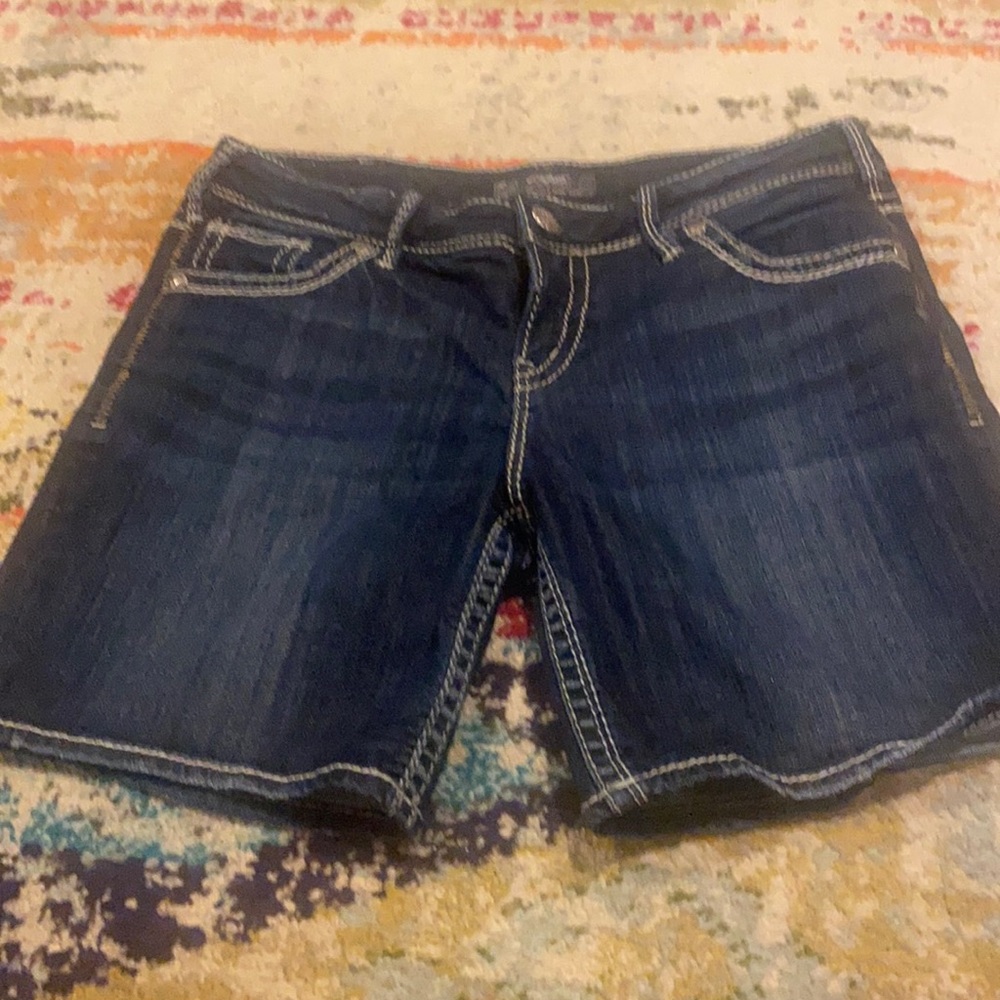 Silver shorts